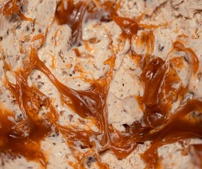 Coffee + Salted Carmel Swirled + Heath Bar